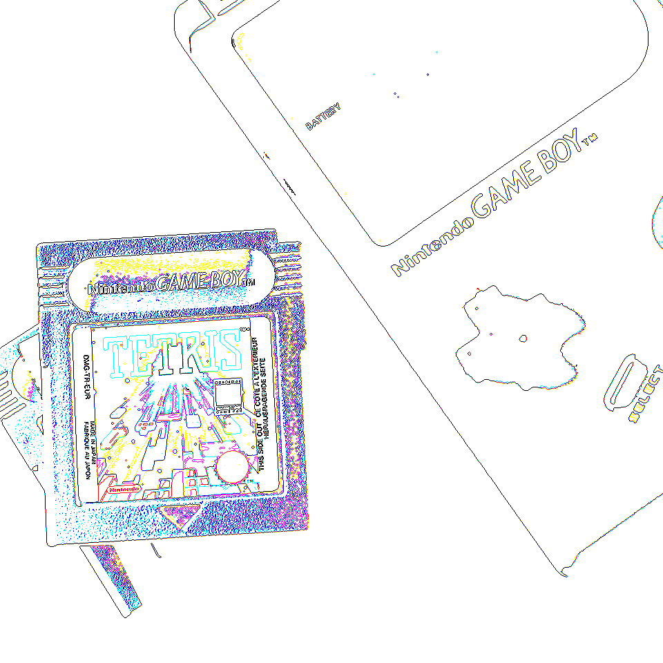 A nintendo Game Boy